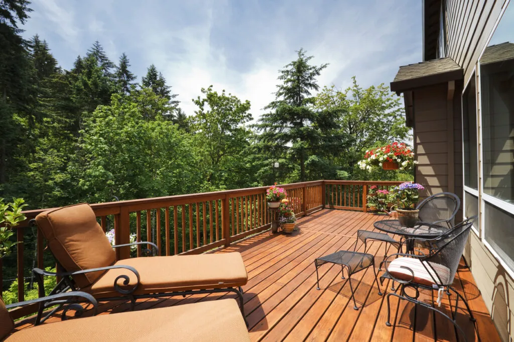 Sunny Back Deck - HEEC Massachusetts
